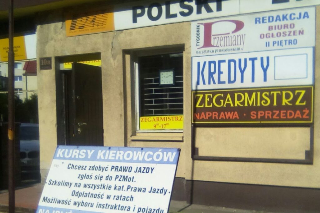 Siudziński Marek. Zakład zegarmistrzowski. Zegarmistrz Gniezno